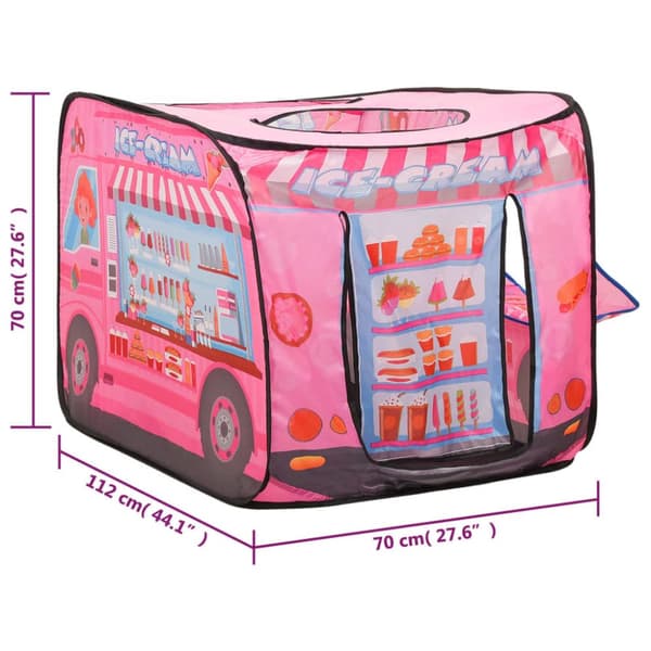 Leikkiteltat & -tunnelit - Living Lasten leikkiteltta pinkki 70x112x70 cm
