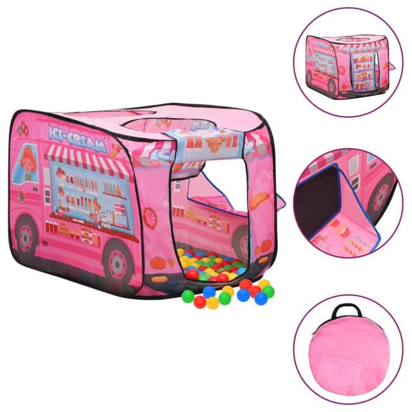 Leikkiteltat & -tunnelit - Living Lasten leikkiteltta pinkki 70x112x70 cm