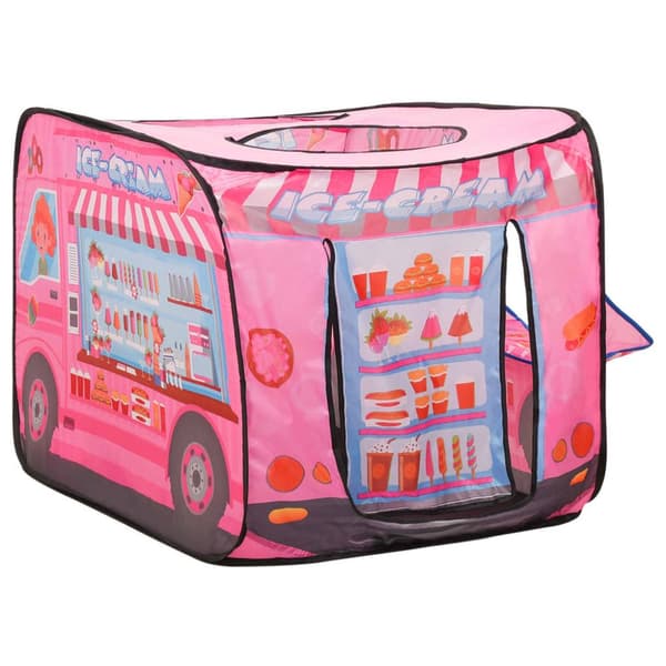 Leikkiteltat & -tunnelit - Living Lasten leikkiteltta 250 pallolla pinkki 70x112x70 cm