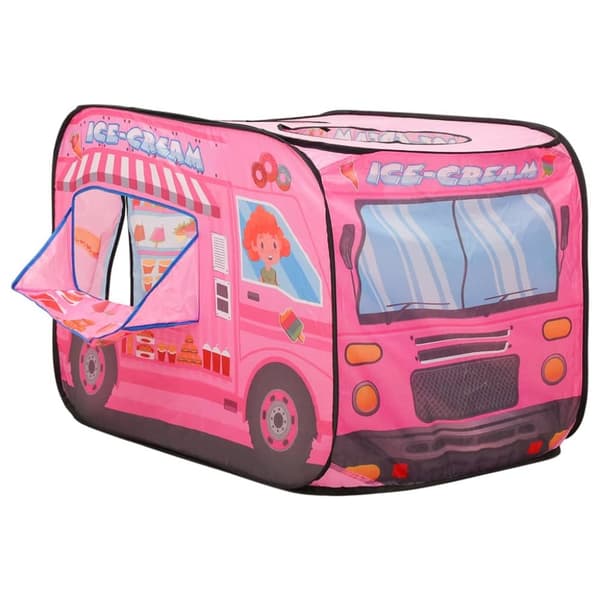 Leikkiteltat & -tunnelit - Living Lasten leikkiteltta 250 pallolla pinkki 70x112x70 cm