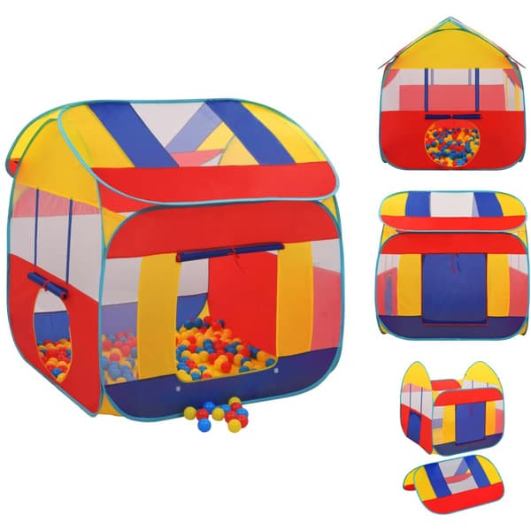 Legetelte & -tunneller - Living legetelt med 550 bolde 123x120x126 cm