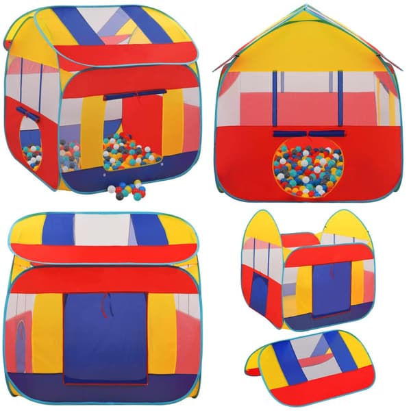 Legetelt med 550 bolde 123x120x126 cm - Legetelt - Legetelte - Home & Living