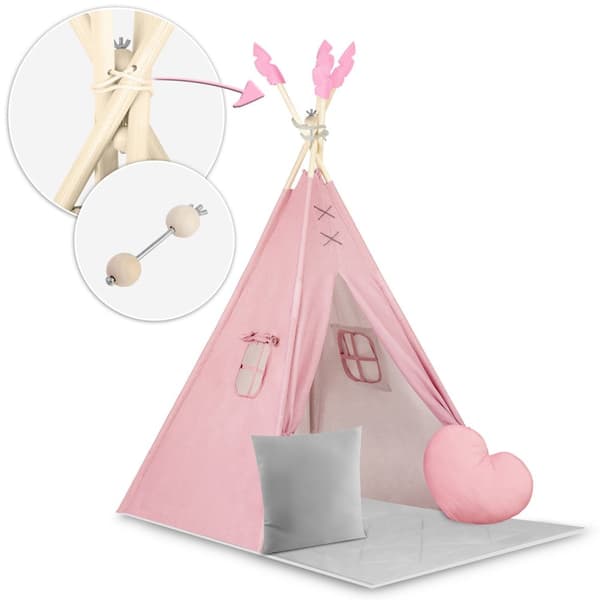 NK-406 Nukido tipitält för barn - rosa