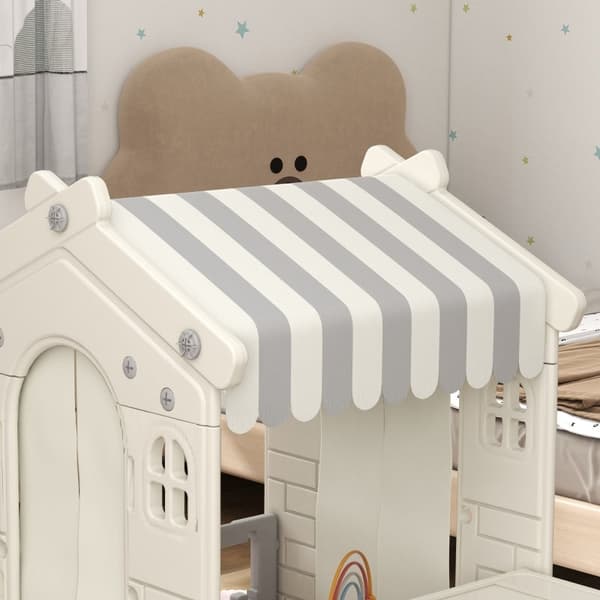 Rootz Kids Playhouse - Lektält för barn - Lekstuga inomhus - HDPE Material - 108cm x 80cm x 111cm