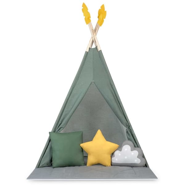 NK-406 Nukido tipi teltta lapsille - vihreä