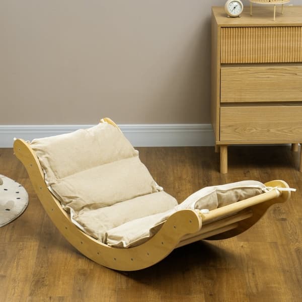 Rootz 4-i-1 Montessori klatrestativsæt - Legegymnastik - Legesæt til småbørn - Sikker indendørs leg - 168 cm x 49,5 cm x 39,5 cm