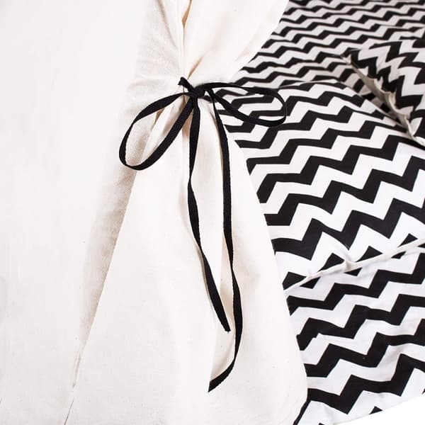 Vikingchoice Tipi-lektält för barn - Indiandesign, 100% bomull, inomhus & utomhus