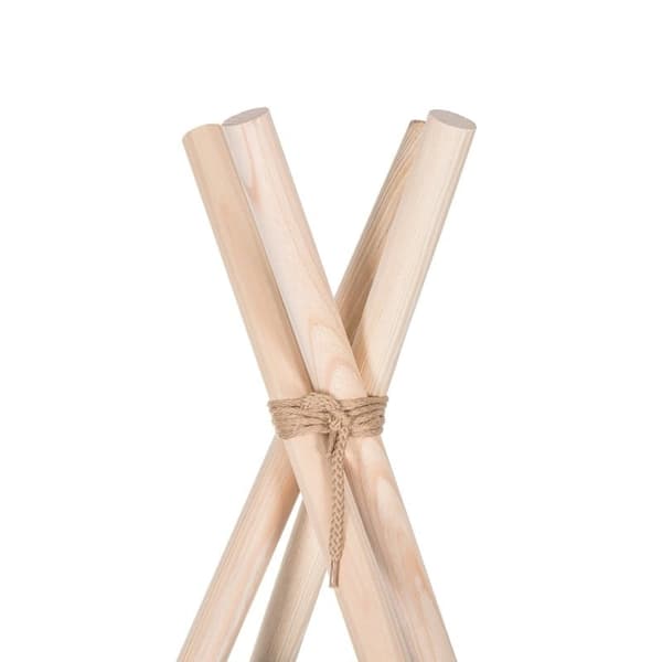 Vikingchoice Indianer Tipi Legetelt - Tematisk, 100% Bomuld, Inkluderer Puder