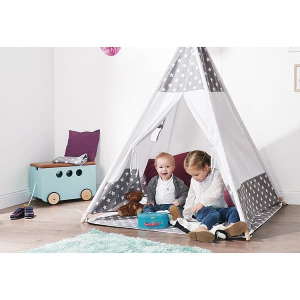 Rootz Tipi Jakara Telt - Play Telt - Kids Teepee - ikkunaominaisuus - 120 cm x 120cm x 155cm
