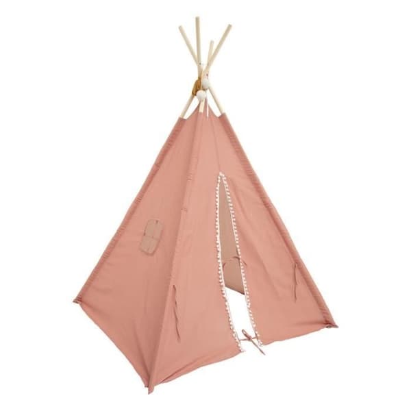 Tipi Wapi terra - ATMOSPHERA - Rosa - Barn - Att montera själv - Bomull