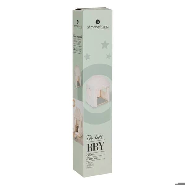 Barnstuga - furustruktur - bomullscanvas H116 cm - Beige - Atmosphera inredningsarkitekt