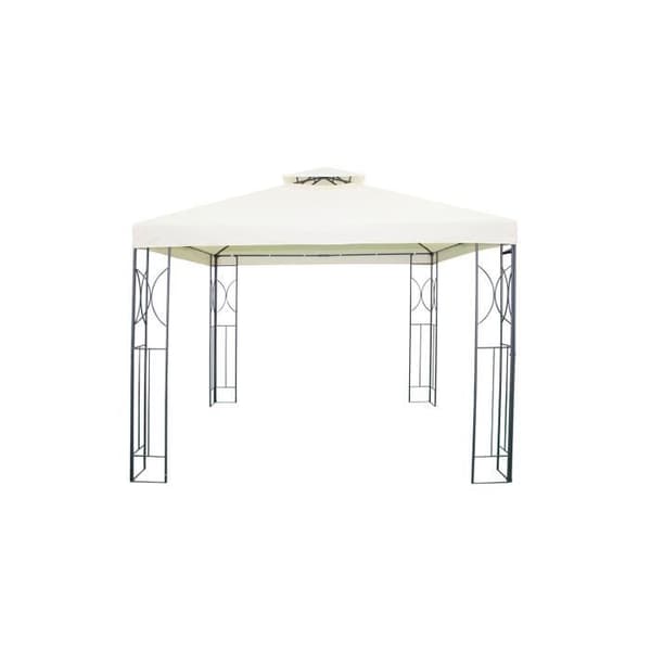 Tält för evenemang - GENERISK - 300x300x265cm - Metall/Polyester - Krämfärgad
