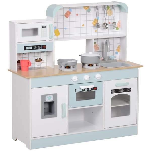 Rootz Children's Play Kitchen Set - Toddler Kitchen - Kids Cooking Set - Light & Sound - 88,6L X 31,7W X 90,4h cm