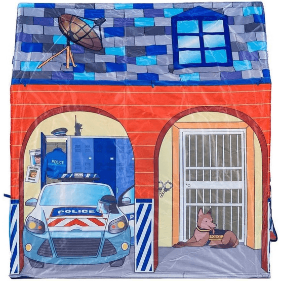 Lektält För Barn - Polisstation - 95X72X102 Cm
