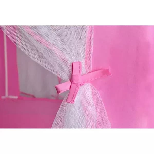 Lekställning - Kruzzel - Rosa prinsessslott - 3 år och uppåt - Tyg - Lätt att montera