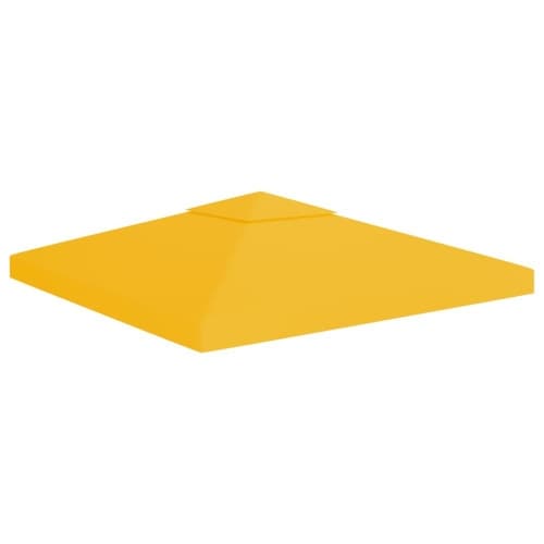 Paviljongtak med ventilering 310 g/m² 3x3 m gul