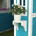 Miniatyrbild 9 av 11: Rootz Children's Wood Playhouse - Outdoor Garden Playhouse - Kids Playhouse - Safe & Fun - 114 x 126,4 x 135 cm