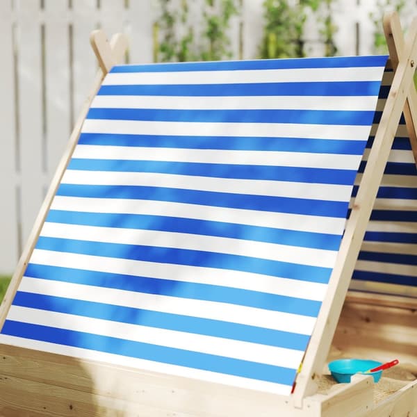 Juuren hiekkalaatikko lapsille - SandPit - leikkialue - Säänkestävä telttakatto - Kestävä päivittäinen käyttö - 120 x 120 x 126,5 cm