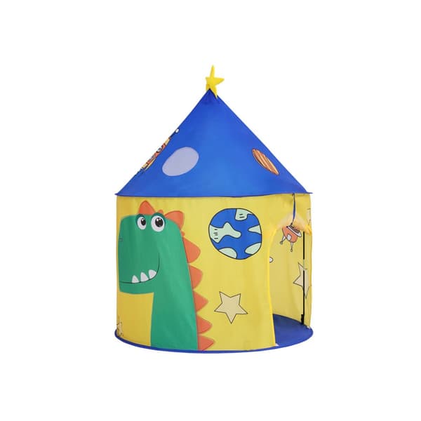 Legetelt med dinosaur motiver