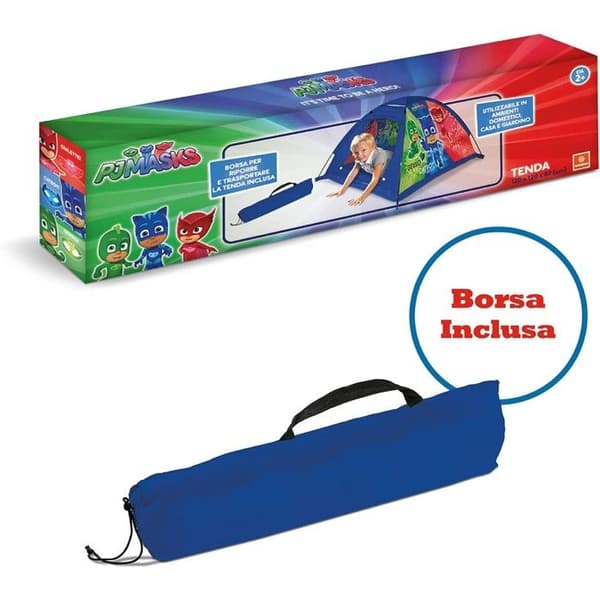 PJ MASKS tält enkel och snabb montering perfekt för stranden, trädgården, sovrummet