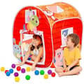Miniatyrbild 2 av 2: Molto Farm Activity Camping tält med 25 bollar - Interaktivt lekcenter för barn - Färdighetsstimulering