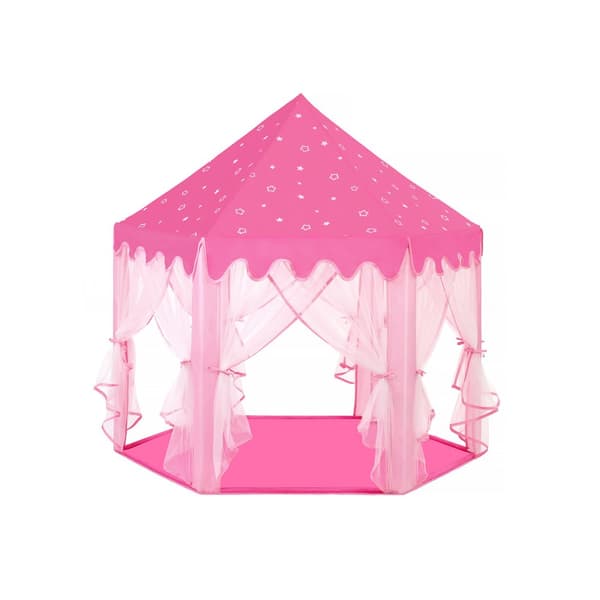 Princess Castle -leikkiteltta vaaleanpunainen