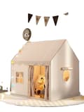 Miniatyrbillede 1 af 2: Børnetelt, Sammenfoldeligt, Udendørs Stil, Vandtæt,khaki Ingen lys bold
