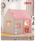 Miniatyrbillede 1 af 2: Børnetelt, Sammenfoldeligt, Udendørs Stil, Vandtæt,Pink INGEN lys bold