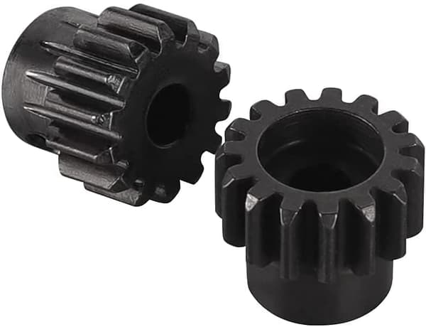 5 stk 11T 12T 13T 14T 15T M1 tandhjul 5mm aksel gearmodul tandhjul til motor 1: 8 1/8 RC - tilbehør til fjernstyret legetøj