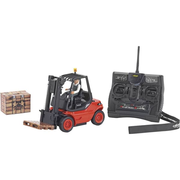 RC Funktionsmodell nybörjare Byggfordon Carson Modellsport Linde H 40 D 1:14 RtR