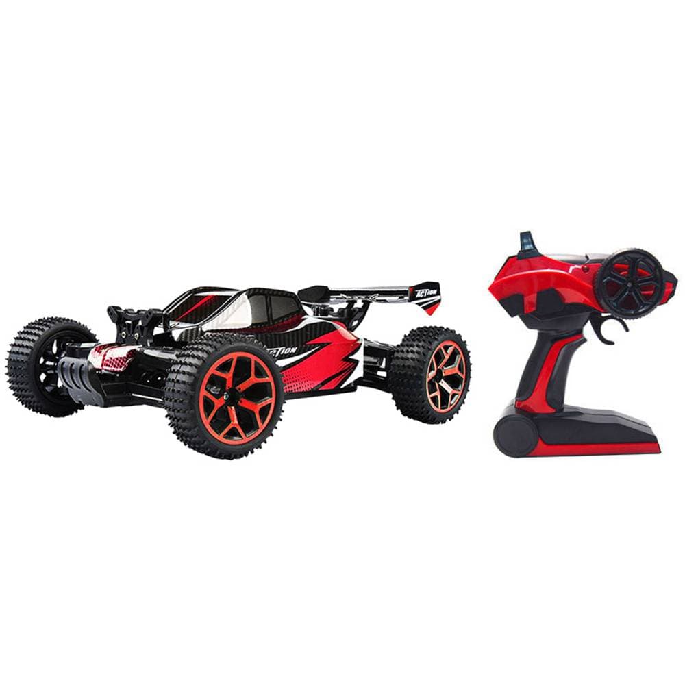 Amewi 22222 Storm D5 1:18 RC Bil nybörjare Elektrisk Buggy Fyrhjulsdrift (4WD) inkl. batteri, laddare och sändarbatteri
