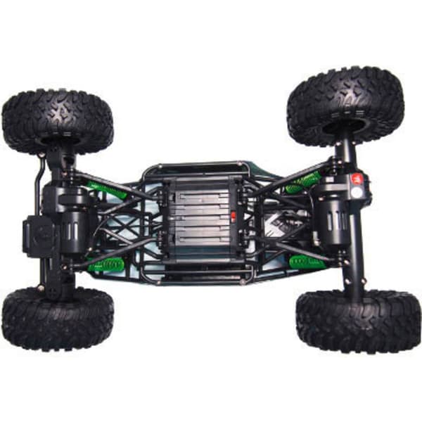 1:10 RC Bil nybörjare Elektrisk Crawler Amewi Crazy Crawler Fyrhjulsdrift (4WD) inkl. batteri, laddare och sändarbatter