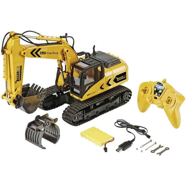 RC Funktionsmodell nybörjare Byggfordon Revell Control Digger 2.0 RtR