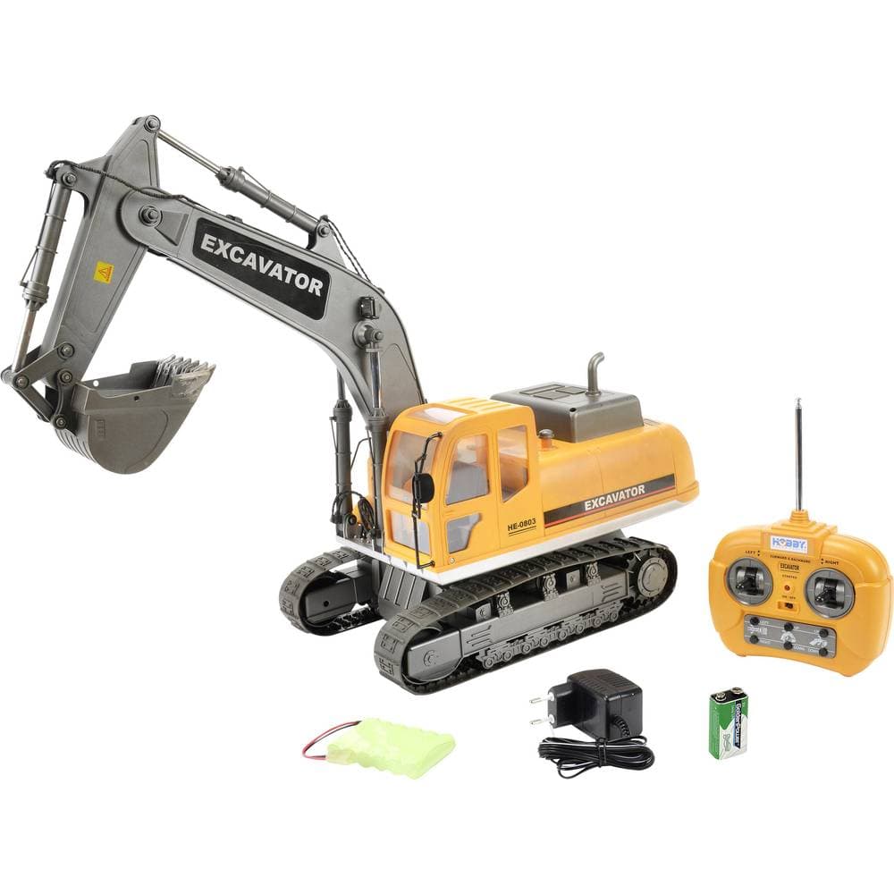 Carson Modellsport 1:12 RC Funktionsmodell nybörjare Byggfordon inkl. batteri, laddare och sändarbatterier