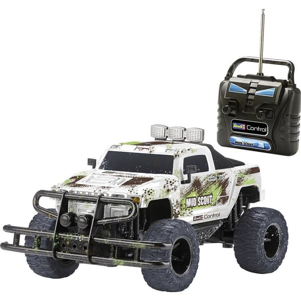 1:10 RC Bil nybörjare Elektrisk Monstertruck Revell Control New Mud Scout Bakhjulsdrift (2WD)