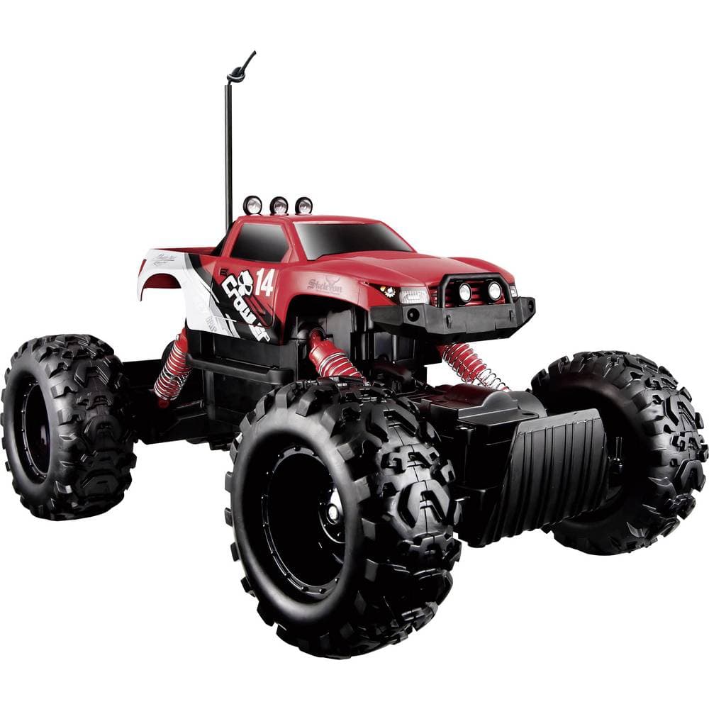 MaistoTech 81152 Rock Crawler RC Bil nybörjare Elektrisk Crawler Fyrhjulsdrift (4WD) inkl. batteri, laddare och sändarb