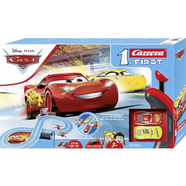 Carrera First 20063037 Disney Pixar Cars - Race of Friends Slotcar startpaket