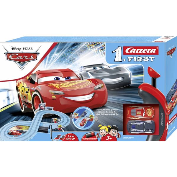 Carrera First 20063038 Disney Pixar Cars – Power Slotcar startpaket
