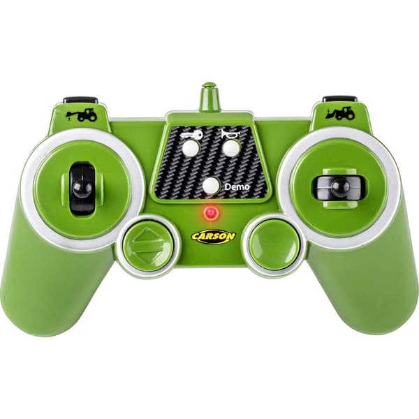 1:16 RC funktionsmodell Elektrisk Jordbruksfordon Carson Modellsport RC Traktor mit Frontlader inkl. batteri, laddare o