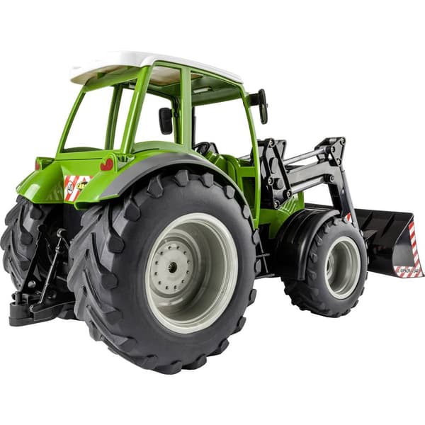 1:16 RC funktionsmodell Elektrisk Jordbruksfordon Carson Modellsport RC Traktor mit Frontlader inkl. batteri, laddare o