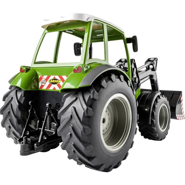 1:16 RC funktionsmodell Elektrisk Jordbruksfordon Carson Modellsport RC Traktor mit Frontlader inkl. batteri, laddare o