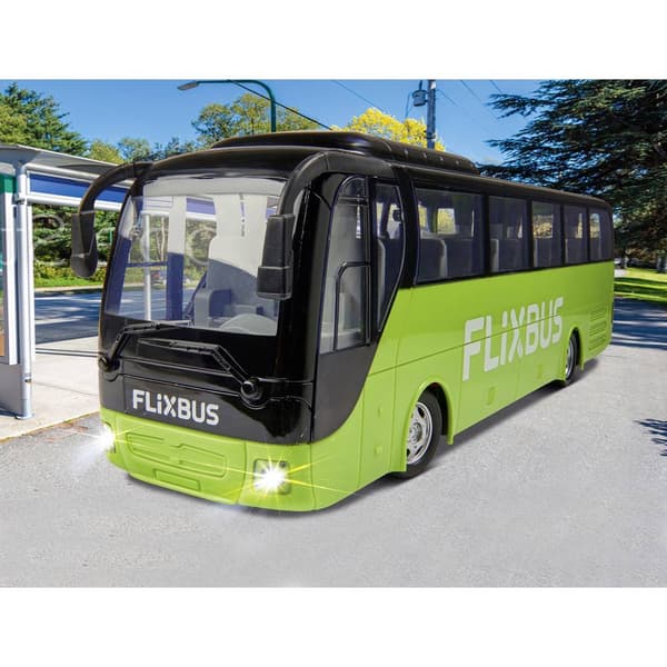RC modellbil Elektrisk Buss Carson Modellsport FlixBus inkl. batteri, laddare och sändarbatterier