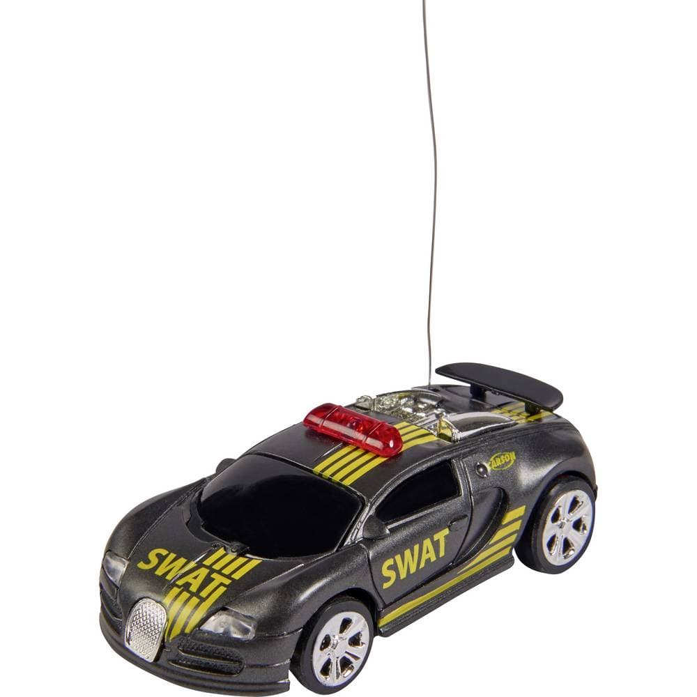 Carson Modellsport 404218 Nano Racer SWAT 1:60 RC modellbil Elektrisk Racerbil inkl. batteri, laddare och sändarbatteri