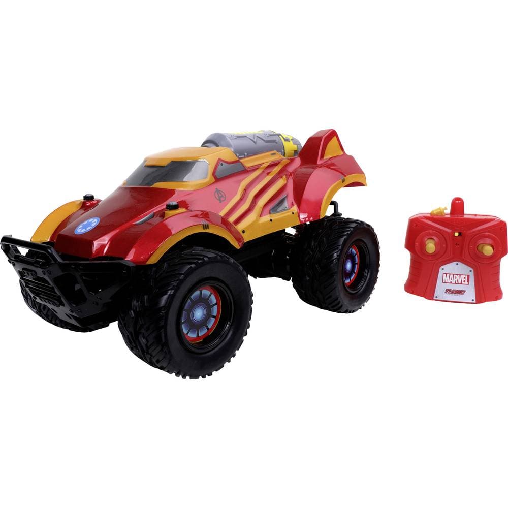 JADA TOYS 253228002 Marvel RC Iron Thruster 1:14 RC modellbil Elektrisk Gatumodell inkl. Batterier