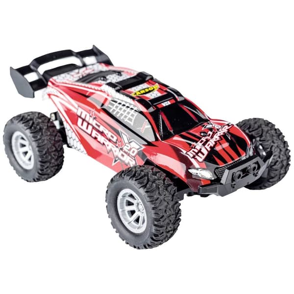 1:32 RC Bil nybörjare Elektrisk Buggy Carson RC Sport Micro X-Warrior 2.0 inkl. batteri, laddare och sändarbatterier