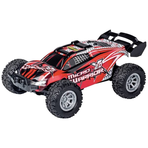 1:32 RC Bil nybörjare Elektrisk Buggy Carson RC Sport Micro X-Warrior 2.0 inkl. batteri, laddare och sändarbatterier
