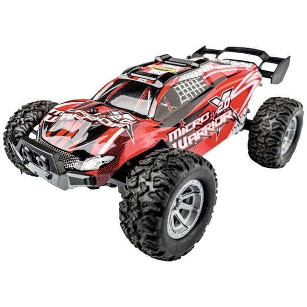1:32 RC Bil nybörjare Elektrisk Buggy Carson RC Sport Micro X-Warrior 2.0 inkl. batteri, laddare och sändarbatterier