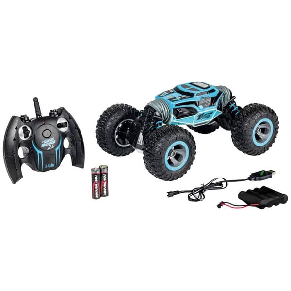 1:10 RC Bil nybörjare Elektrisk Monstertruck Carson RC Sport My First Magic Machine inkl. batteri, laddare och sändarba