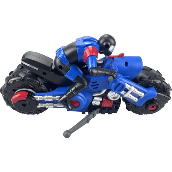 1:10 RC Motorcykel nybörjare Motorcykel inkl. batteri och laddningskabel, Med ljuseffekt