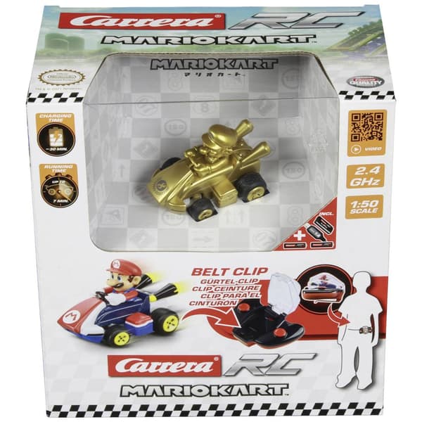 RC Bil nybörjare Elektrisk Racerbil Carrera RC Mario Gold